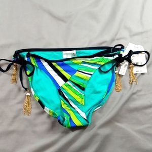 TRINA TURK BIKINI 8 BOTTOM Swimwear  Multicolor NEW Beach Resort Pool Cruise
